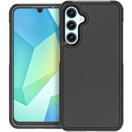 Mobigear Traveller Samsung Galaxy A16 Hoesje Flexibel TPU Backcover - Zwart
