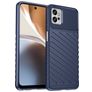 Mobigear Groove Motorola Moto G32 Hoesje Flexibel TPU Backcover - Blauw