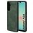Mobiparts Classic Samsung Galaxy A26 MagSafe Hoesje TPU,Kunstleer Backcover - Emerald Green