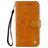Mobigear Wallet Samsung Galaxy A8 (2018) Hoesje Bookcase Portemonnee - Cognac