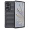 Mobigear Bumpy HONOR 70 Hoesje Flexibel TPU Backcover - Dark Grey