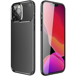 Mobigear Racing iPhone 14 Plus Hoesje Flexibel TPU Backcover - Zwart