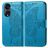 Mobigear Butterfly OPPO Reno 8T 5G Hoesje Bookcase Portemonnee - Blauw