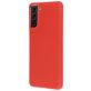 Mobiparts Samsung Galaxy S21 Plus Siliconen Hoesje Backcover - Scarlet Red