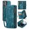 Caseme 008 iPhone 16 Hoesje Uitneembare 2in1 Bookcase Portemonnee - Blauw