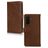Mobilize Wallet Samsung Galaxy A57 Hoesje Echt Leer Bookcase Portemonnee - Bruin