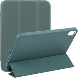 Mobigear Tri-Fold Gel iPad Mini 6 (2021) Hoes TPU,Kunstleer Bookcase - Groen