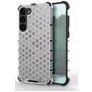 Mobigear Honeycomb Samsung Galaxy S23 Plus Hoesje Hardcase Backcover Shockproof - Wit