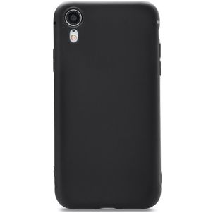 Xccess Invisible Thin iPhone XR Hoesje Flexibel TPU Extra Dun Backcover - Zwart