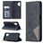 Mobigear Rhombus Slim Samsung Galaxy A32 5G Hoesje Bookcase - Zwart