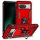 Mobigear Armor Ring Google Pixel 8a Hoesje Hardcase Backcover Shockproof met Ringhouder - Rood