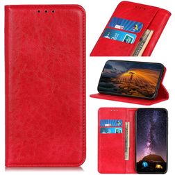 Mobigear Classic Elegance iPhone SE (2022) Hoesje Bookcase Portemonnee - Rood