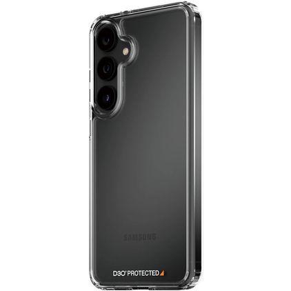 PanzerGlass D30 Doorzichtig Samsung Galaxy S24 Plus Hoesje Hardcase Backcover Shockproof - Transparant