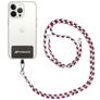 Mobigear Lanyard Universeel Telefoonkoord Verstelbaar - Wit / Rood / Groen