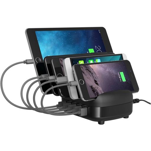 Orico Smart 5 USB Laadstation 40W 2.4A - Zwart