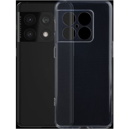 Mobigear Ultra Thin Doorzichtig OnePlus 10 Pro Hoesje Flexibel TPU Extra Dun Backcover - Transparant