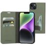 Mobiparts Classic Wallet iPhone 14 Plus Hoesje Bookcase Portemonnee - Stone Green