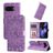 Mobigear Sunflower Google Pixel 9a Hoesje Bookcase Portemonnee - Paars