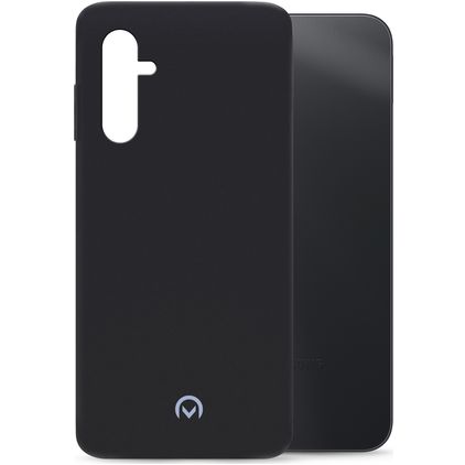 Mobilize Rubber Gelly Samsung Galaxy A14 Hoesje Flexibel TPU Backcover - Matt Black