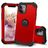 Mobigear Ultra Tough iPhone 11 Hoesje Hardcase Backcover Shockproof - Rood