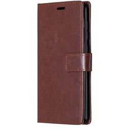Mobigear Wallet Samsung Galaxy A21s Hoesje Bookcase Portemonnee - Bruin