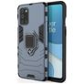 Mobigear Armor Ring OnePlus 8T Hoesje Hardcase Backcover Shockproof met Ringhouder - Blauw