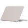 Mobigear Cream Matte MacBook Air 13 Inch (2022-2025) Hoes Hardshell Laptopcover MacBook Case - Grijs - Model A2681 / A3113 / A3240