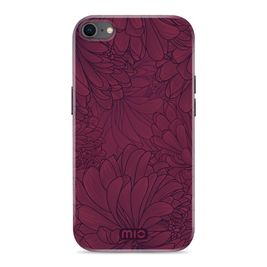 MIO iPhone SE (2022) MagSafe Hoesje Hardcase Backcover - Berry Blooms