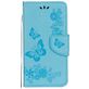 Mobigear Butterfly iPhone XS Hoesje Bookcase Portemonnee - Blauw