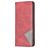 Mobigear Rhombus Slim OPPO Find X5 Lite Hoesje Bookcase - Rood
