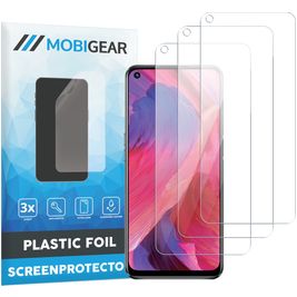 Mobigear OPPO A54 5G Screenprotector Folie - Case Friendly (3-Pack)