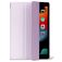 Decoded Textured Slim iPad 10 (2022) Hoes Flexibel Siliconen Bookcase - Lavendel