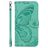 Mobigear Butterfly Samsung Galaxy S25 Hoesje Bookcase Portemonnee - Groen