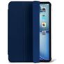 Decoded Textured Slim iPad Air 4 (2020) Hoes Flexibel Siliconen Bookcase - Navy Peony