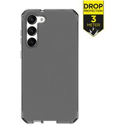 ITSkins SpectrumClear-R Samsung Galaxy S23 Hoesje Flexibel TPU Backcover Shockproof - Smoke