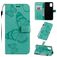 Mobigear Butterfly Samsung Galaxy A71 Hoesje Bookcase Portemonnee - Turquoise