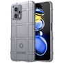Mobigear Rugged Shield POCO X4 GT Hoesje Flexibel TPU Backcover Shockproof - Grijs