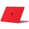Mobigear Matte MacBook Air 15 Inch (2023-2026) Hoes Hardshell Laptopcover MacBook Case - Rood - Model A2941 / A3114 / A3241 / A3448