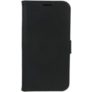 Valenta Classic iPhone 12 Mini Hoesje Echt Leer Bookcase Portemonnee - Zwart