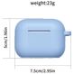 Mobigear Colors Apple AirPods Pro 3 Hoesje Flexibel Siliconen - Lavender Grey