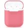 Mobigear Colors Apple AirPods 1 Hoesje Flexibel Siliconen - Roze