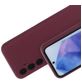 Mobiparts Samsung Galaxy A55 Siliconen Hoesje Backcover - Plum Red