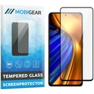 Mobigear Premium POCO F4 Glazen Screenprotector - Case Friendly - Zwart