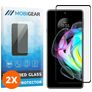 Mobigear Premium Motorola Edge 20 Glazen Screenprotector - Case Friendly - Zwart (2-Pack)
