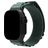 Mobilize Alpine Nylon Apple Watch Bandje Gespsluiting - 42/41/40/38 mm - Groen