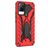 Mobigear Armor Stand Vivo V21 Hoesje Hardcase Backcover Shockproof met Standaard - Rood