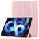 Mobigear Tri-Fold Gel iPad Air 5 (2022) Hoes TPU,Kunstleer Bookcase - Roségoud