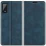 Mobigear Retro Slim Wiko Power U20 Hoesje Bookcase Portemonnee - Blauw