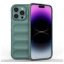 Mobigear Bumpy iPhone 15 Pro Max Hoesje Flexibel TPU Backcover - Groen