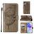 Mobigear Butterfly Samsung Galaxy A55 Hoesje Bookcase Portemonnee - Grijs